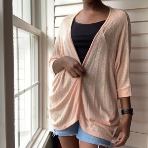 Peach Cardigan/Sweater